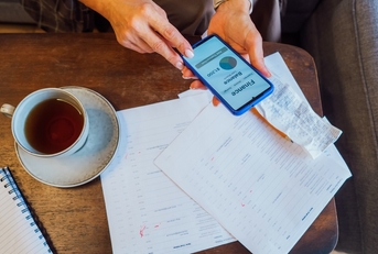 Budgeting while having coffee