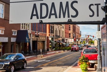 Historic downtown Muncie