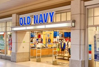Old Navy store at the mall