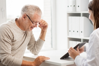 Looking at a medical chart