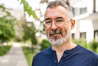 Portrait of man in his 50s