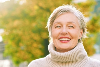 Beautiful older woman