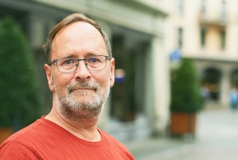 Middle aged man looking concerned