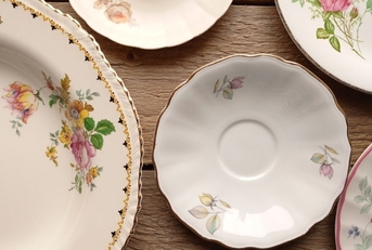 Vintage plates