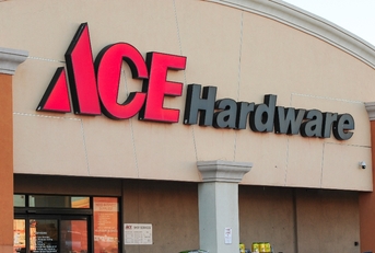 An Ace Hardware storefront