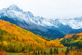mount sneffels near ridgway colorado