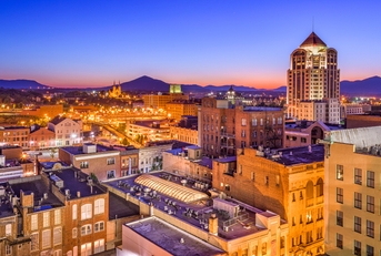 roanoke virginia usa skyline