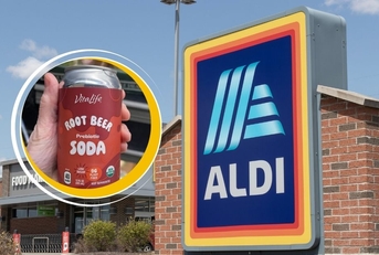 Aldi Template with VitaLife Prebiotic Root Beer Soda