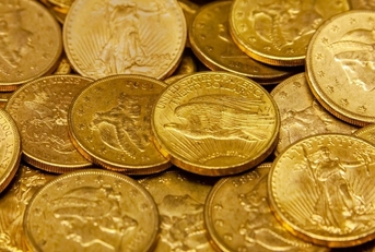 Gold coins 