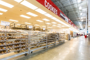 Costco bakery aisle