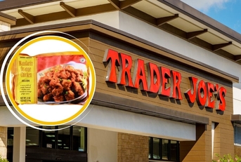 Trader Joe's Template 3 with Frozen Mandarin Orange Chicken