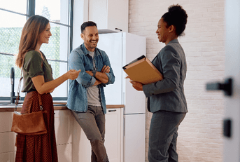 Real estate buying with agent