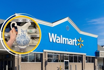 Walmart storefront and The Pioneer Woman Agatha Pitcher