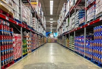 Sam's Club aisle