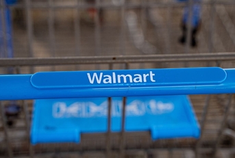 Walmart shopping cart handle