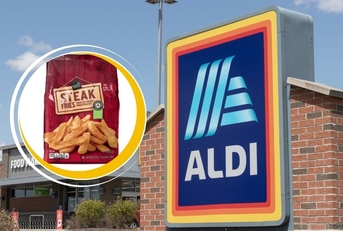 Aldi Template with Season's Choice Steak Cut French Fries
