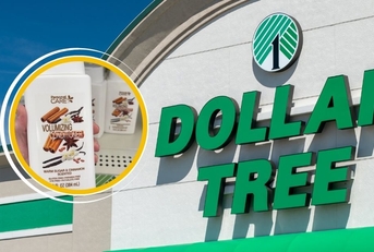 Dollar Tree Template with Personal Care Warm Sugar and Cinnamon Volumizing Conditioner