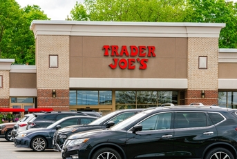 Trader Joe's store and parking lot