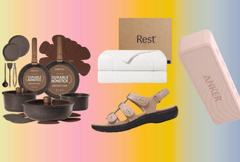 Collage of Amazon products