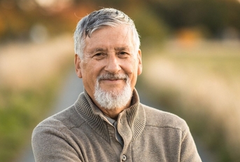 Portrait of a mature man outdoors