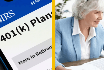 65-year-old looking at 401(k) plan