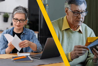 seniors opening social security checks