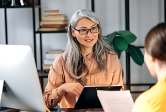 An HR assistant
