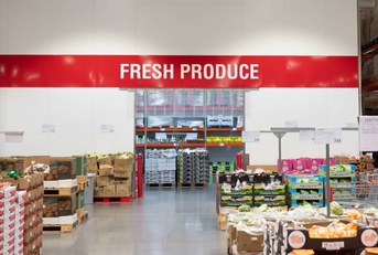 Costco fresh produce section