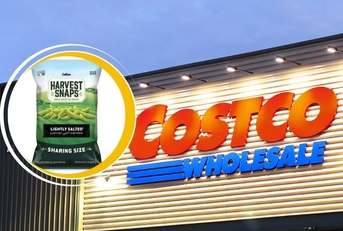 Costco Template with Calbee Harvest Snaps Green Pea Snacks
