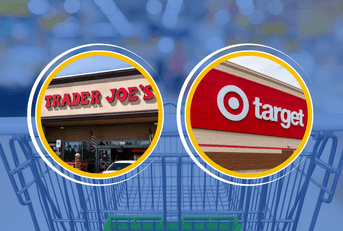 A Trader Joe's and Target storefront image