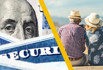 Senior couple Social Security