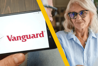 vanguard website and senior couple