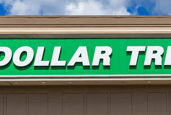 Dollar Tree exterior building sign