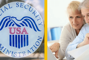 social security administration and older couple