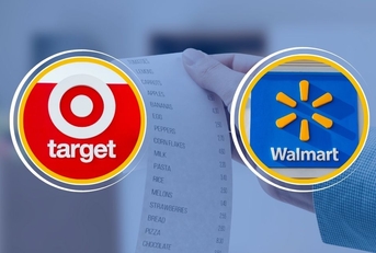 target and walmart logo