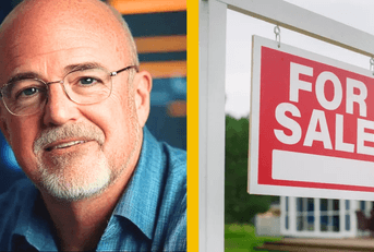 dave ramsey and for sale sign