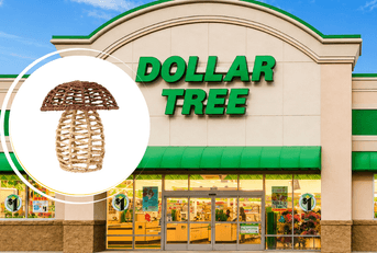 Dollar Tree store with tabletop decor