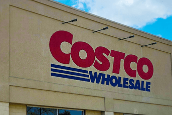 Exterior Costco store in Virginia