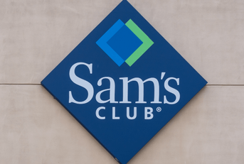 Sam's Club exterior store logo