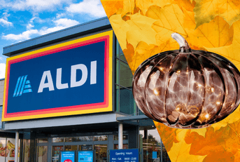 An Aldi storefront