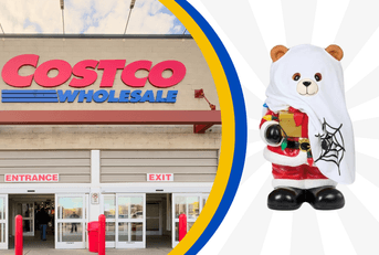 Costco Christmas and Halloween bear