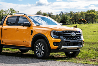 Ford Ranger on country road