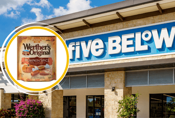 Five Below Werther's Original pumpkin spice flavor 