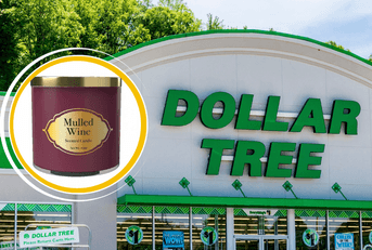 Dollar Tree mulled wine candle 