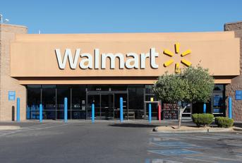 Walmart store in Ridgecrest