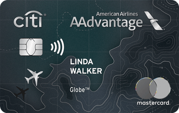 <span class='whitespace-nowrap'>Citi<sup>®</sup></span> / <span class='whitespace-nowrap'>AAdvantage<sup>®</sup></span> Globe™ <span class='whitespace-nowrap'>Mastercard<sup>®</sup></span>