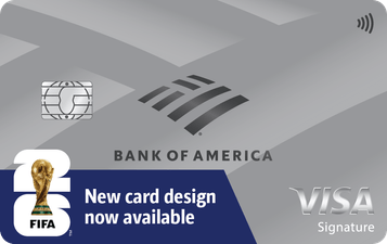Bank of <span class='whitespace-nowrap'>America<sup>®</sup></span> Unlimited Cash Rewards credit card for Students