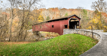 image of a covered bridge in pennsylvania