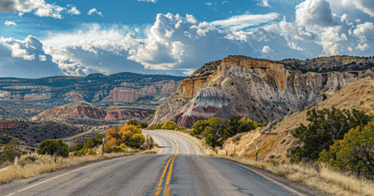 new mexico road