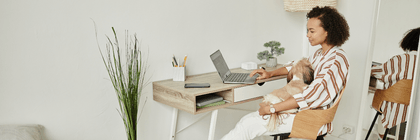 College student pet sitting